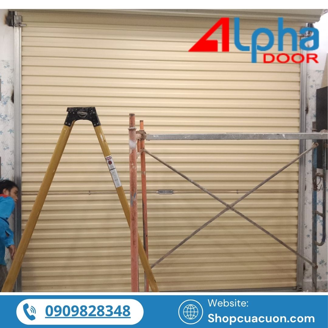 Cửa cuốn tấm liền nhập khẩu mới nhất