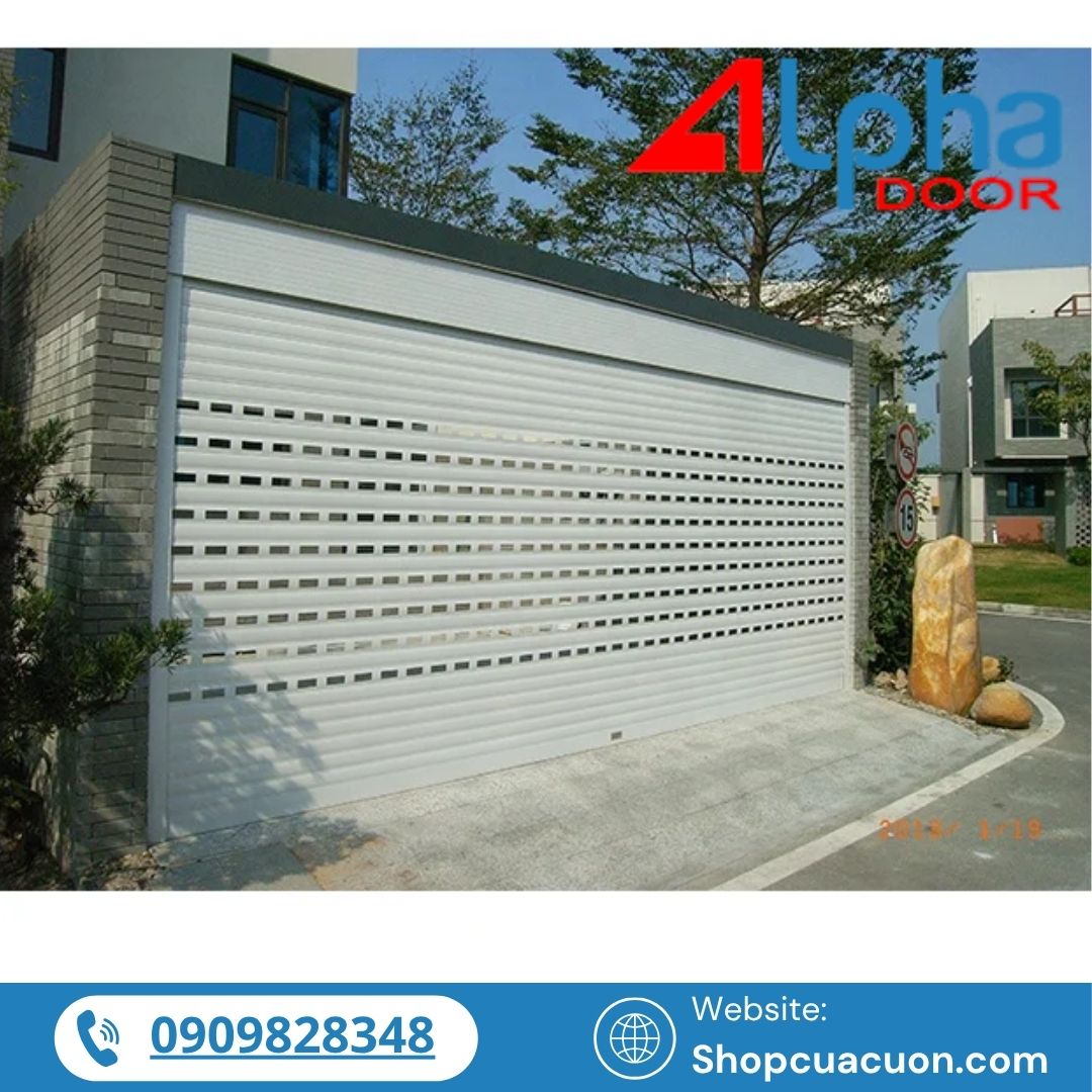 Mẫu cửa cuốn Alpha Door đẹp cho nhà ở