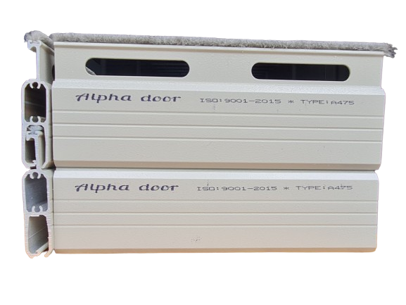 Cửa cuốn nhôm khe thoáng Alpha door A475 