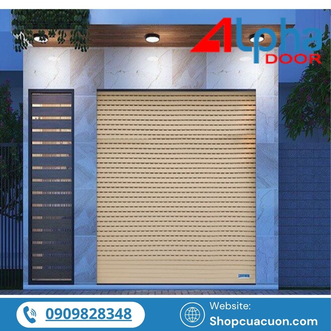 Một trong những yếu tố góp phần tạo nên sự chỉn chu và tinh tế đó chính là hệ thống cửa cuốn Alpha Door đẹp cho nhà ở