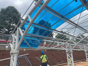 Mái Che Gara – Khu Để Xe